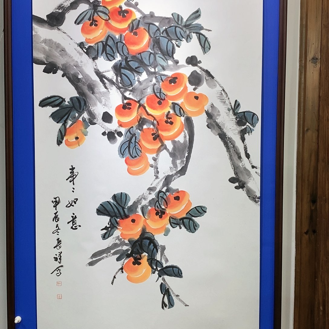 国画国画手绘书法作品