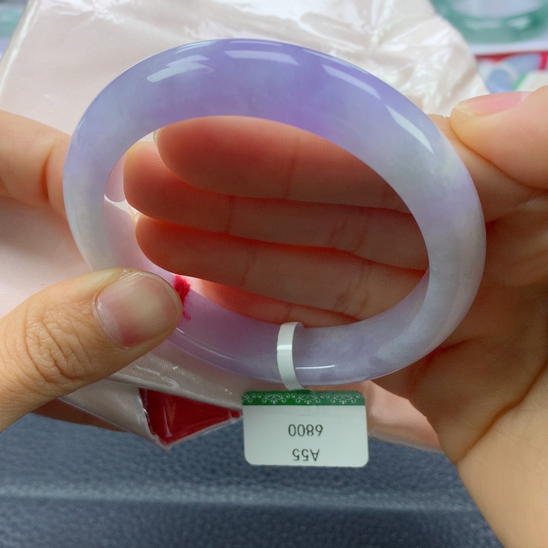 翡翠手镯未镶嵌55.6正