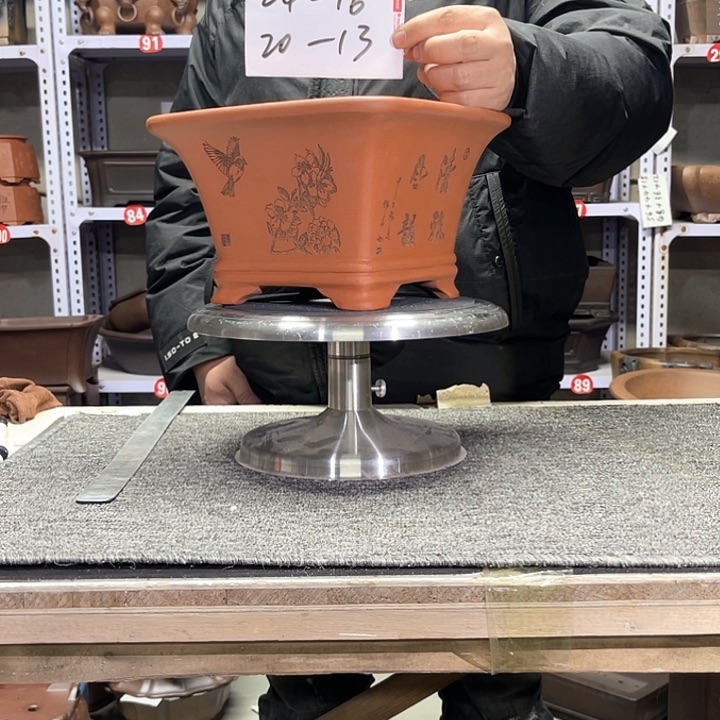 紫砂花盆紫砂等传统