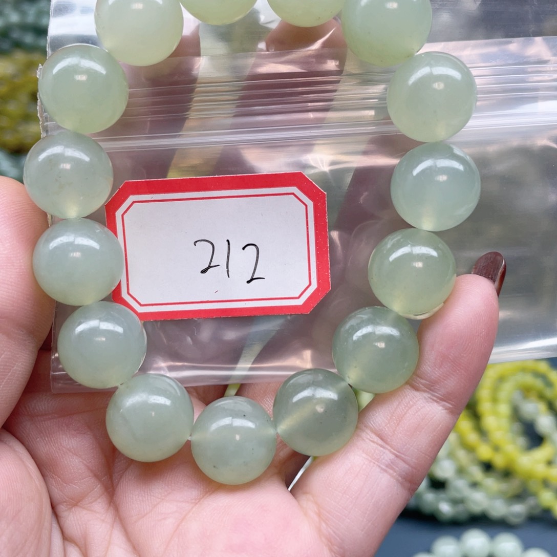 未镶嵌蛇纹石玉手串