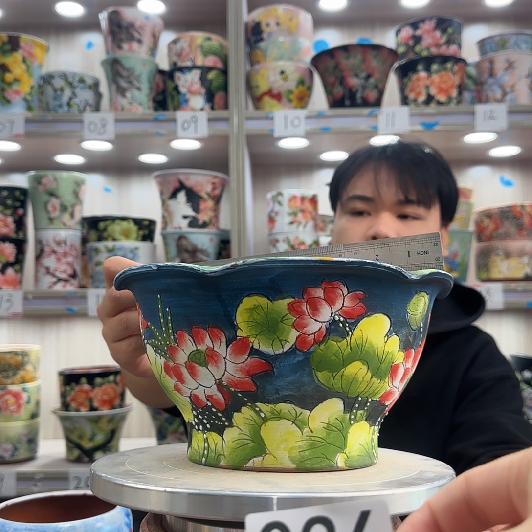 紫砂花盆瑕疵瑕疵036