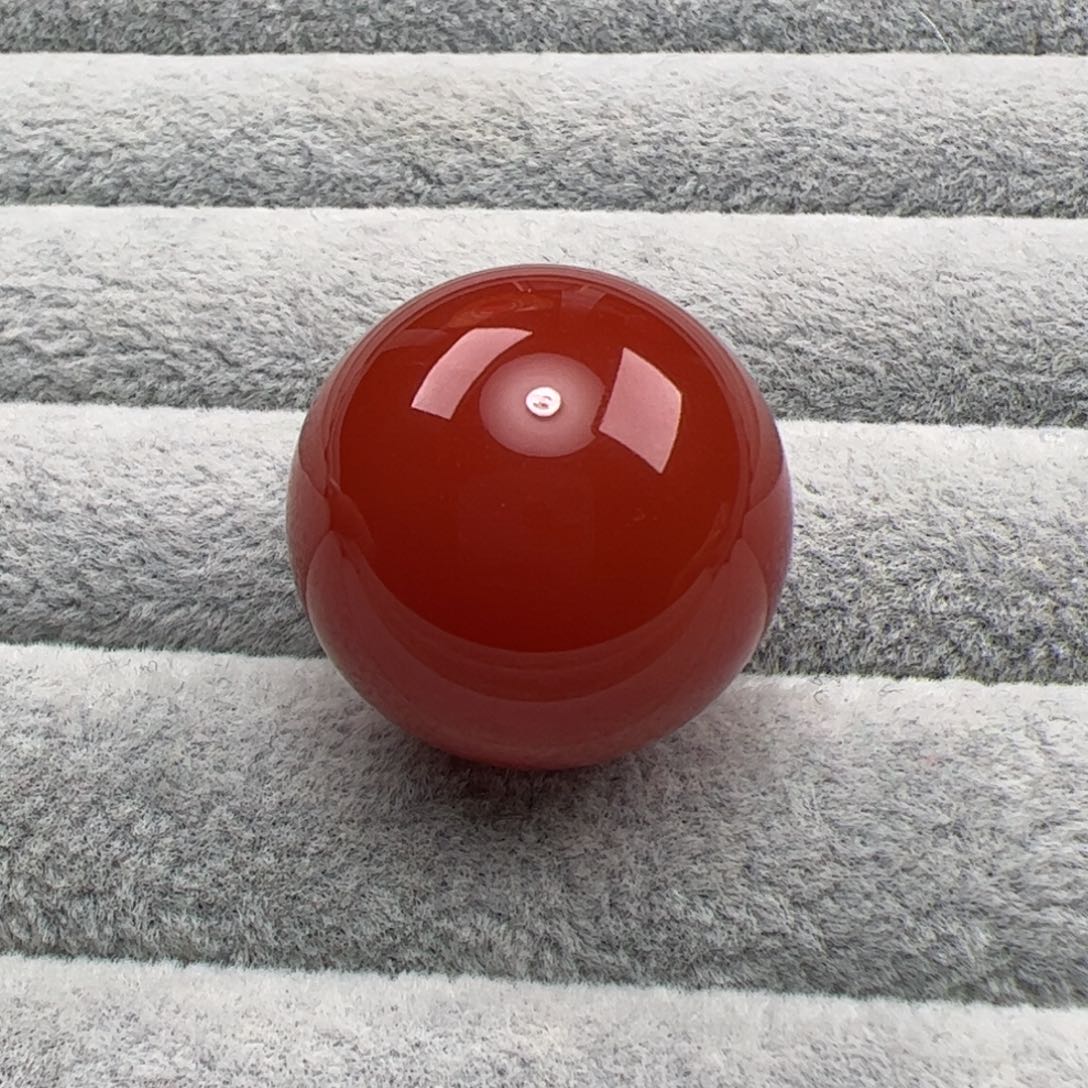 南红玛瑙原矿南红22mm未镶嵌五**夏