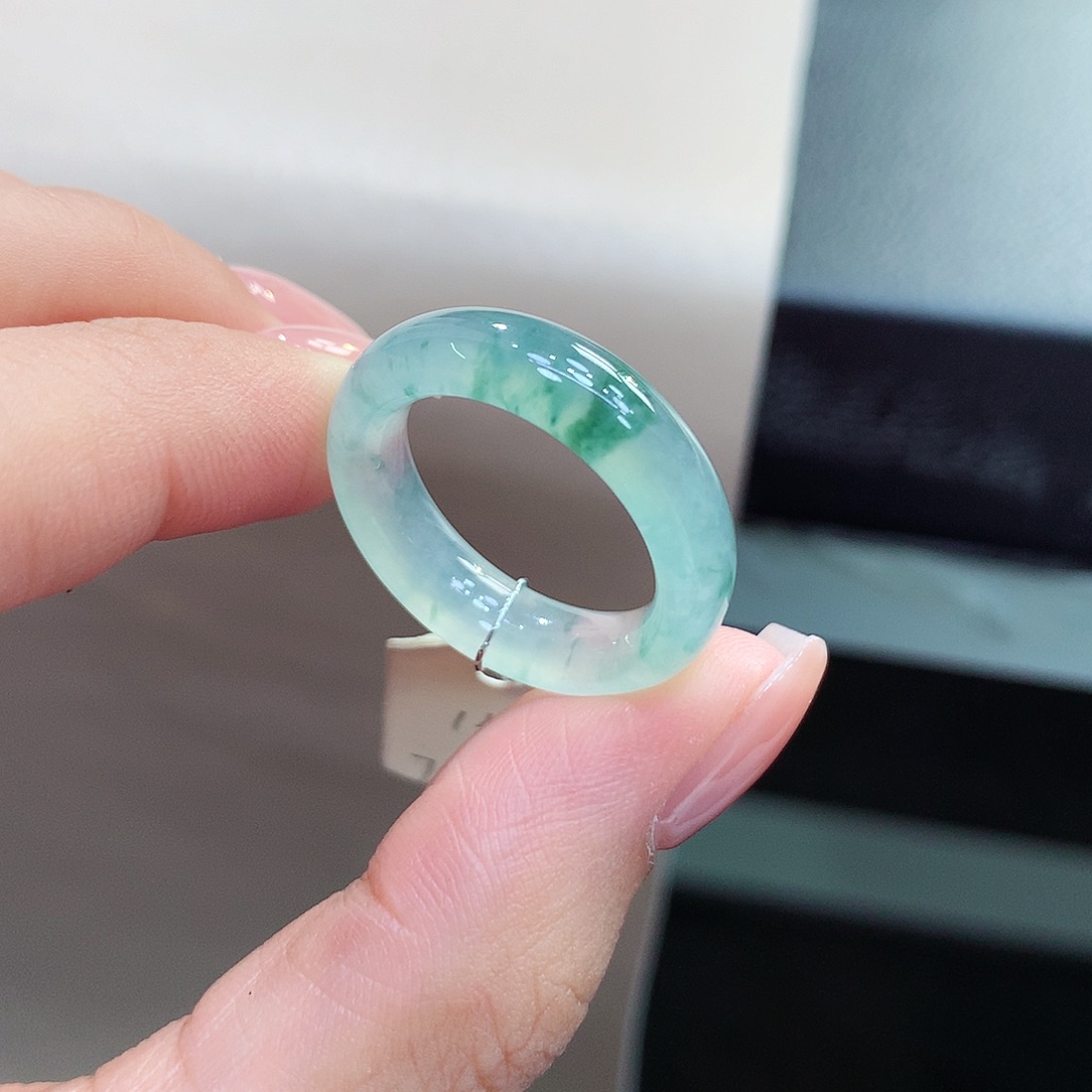 未镶嵌戒指翡翠14号