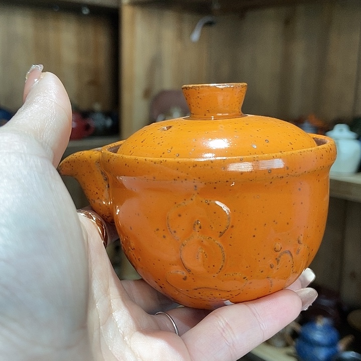 柴烧老岩泥高端茶器