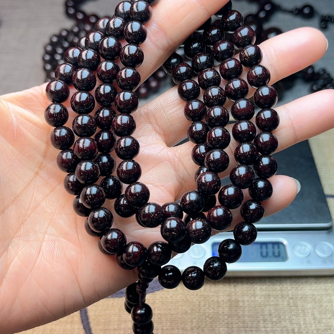 檀香紫檀（小叶紫檀）0.8 108颗