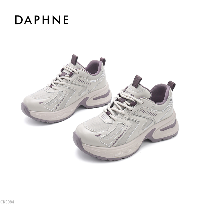Daphne/达芙妮老爹鞋女2025冬季新款时尚百搭潮流厚底休闲运动鞋