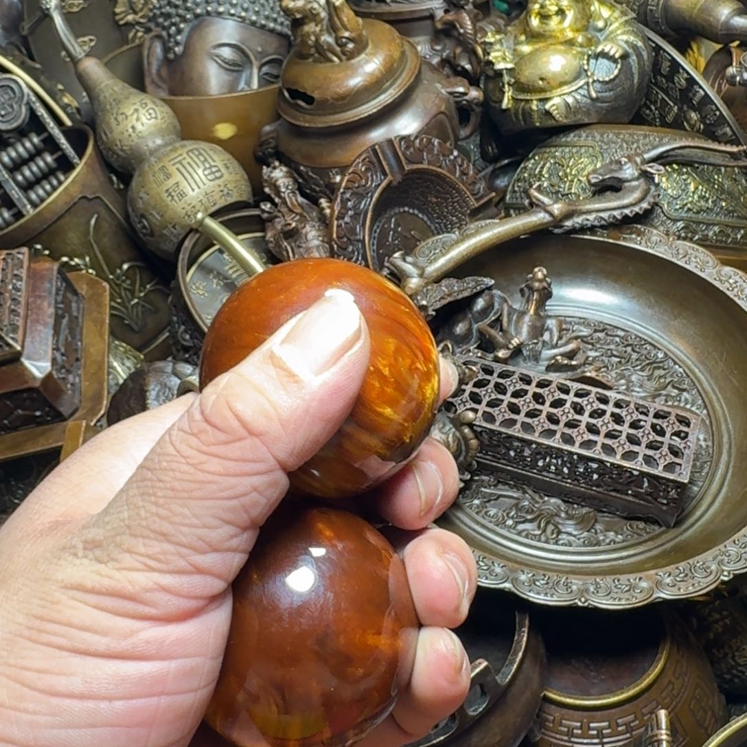 铜器摆件收收藏藏