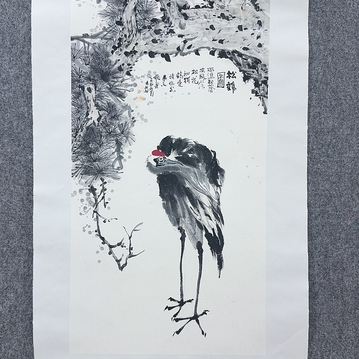 国画秦姗姗手绘作品