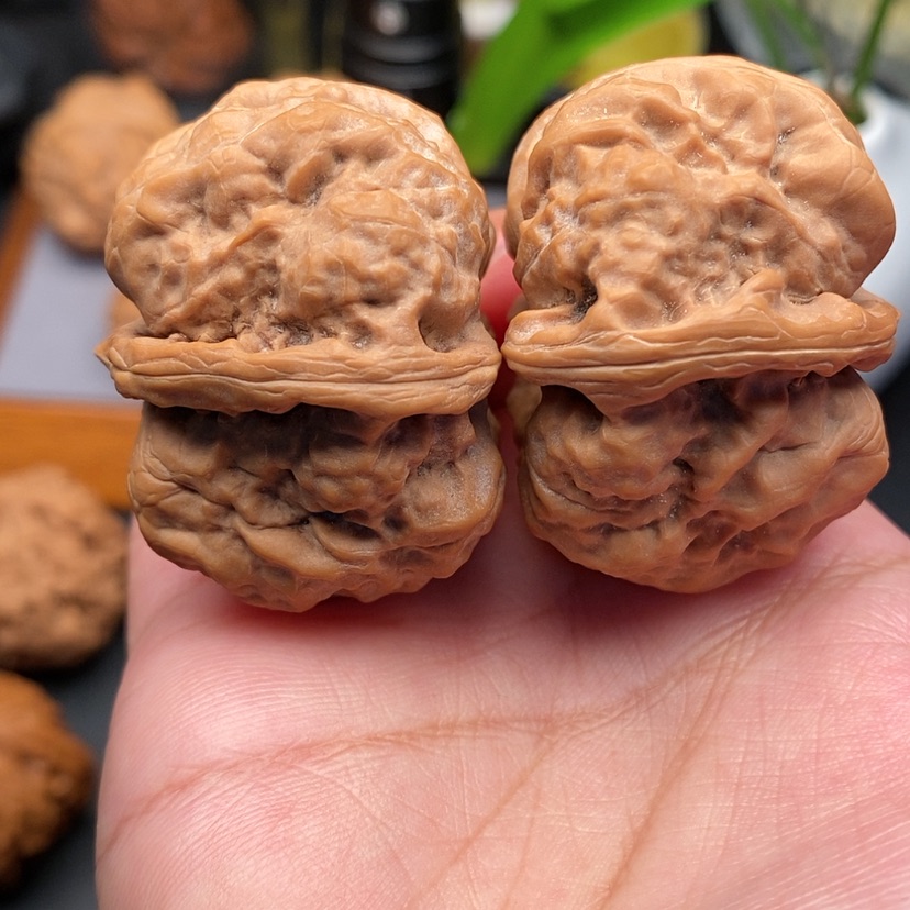 【闪购商品】文玩核桃把件蛤蟆头41