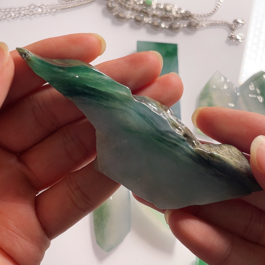 定制翡翠未镶嵌翡翠定制不退换