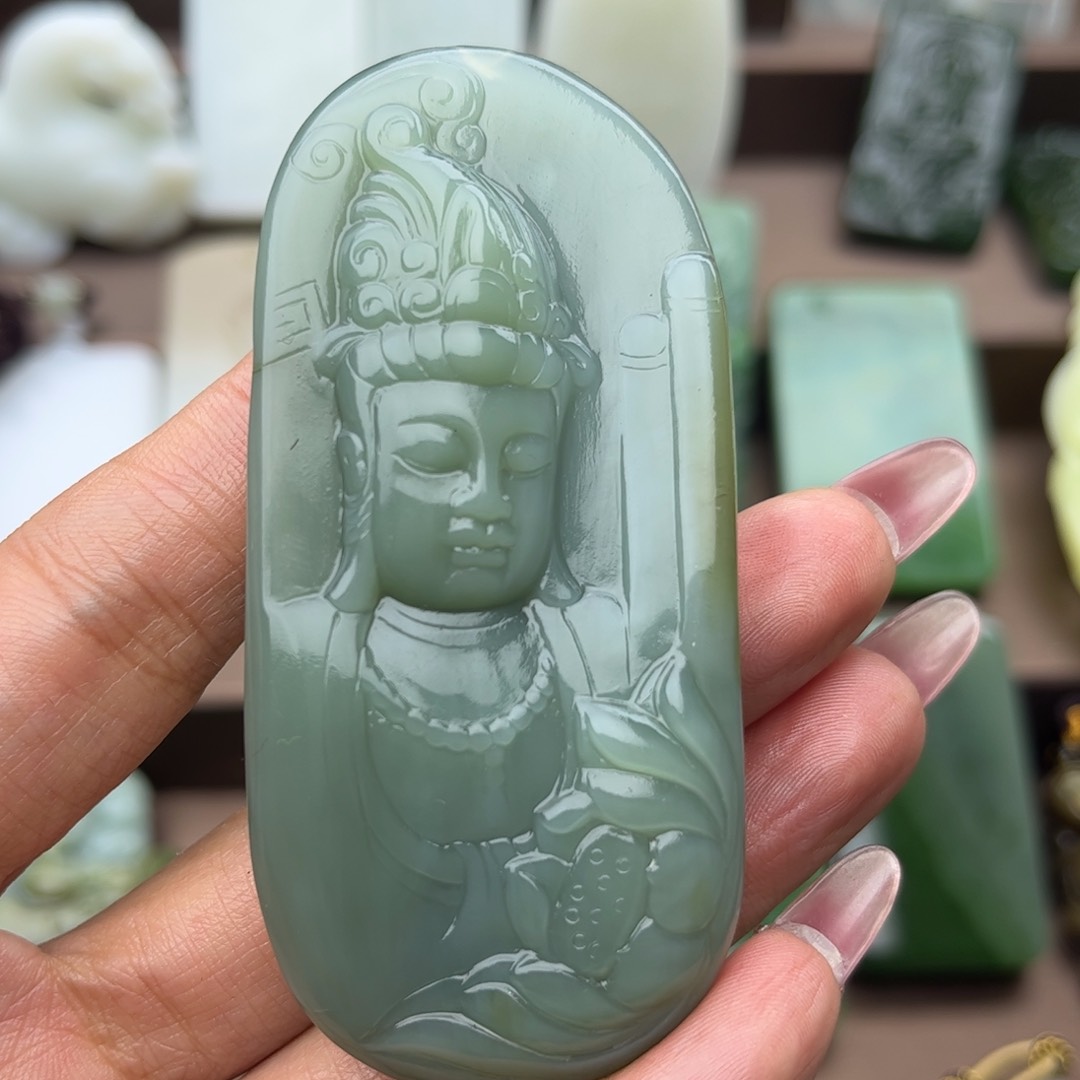 和田玉挂件未镶嵌