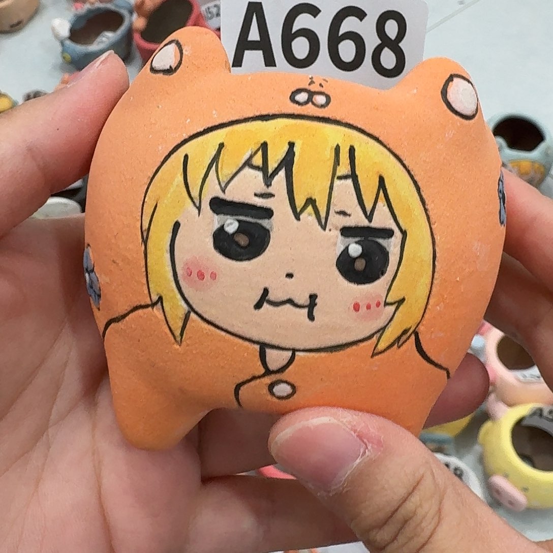 泡芙。手工瑕疵多肉花盆