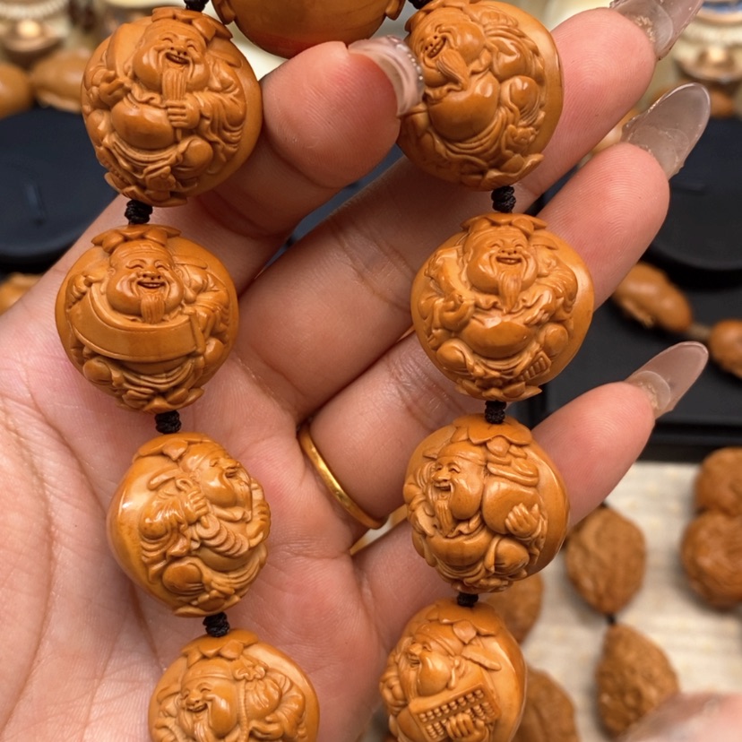 【闪购商品】橄榄核吊坠橄榄手工雕刻工艺