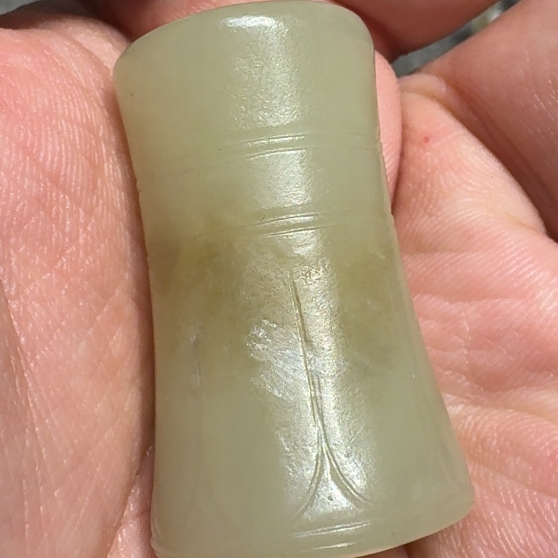 北***你和田玉（糖玉）未镶嵌车挂