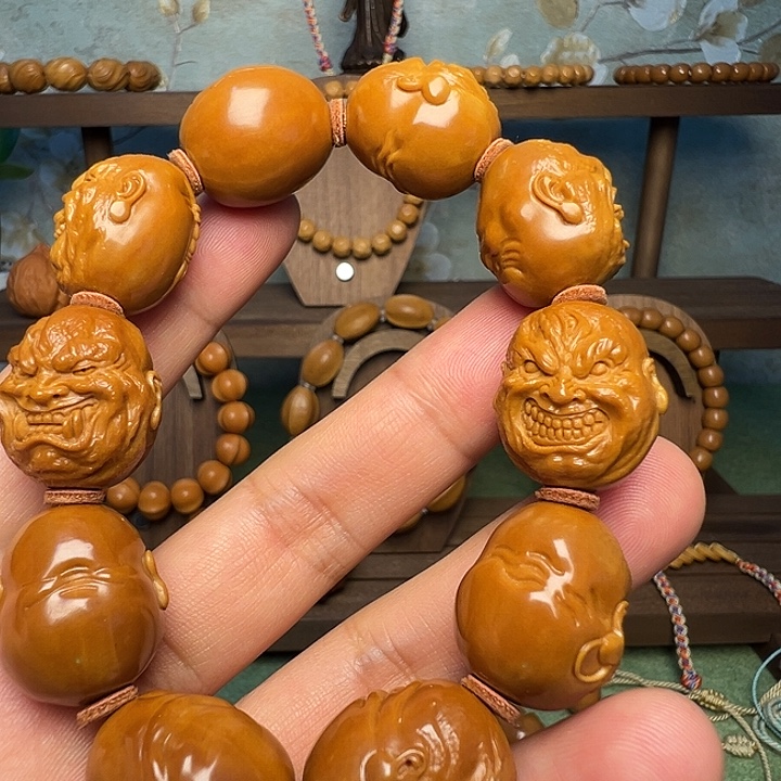 马***京橄榄核手串/手链恶僧