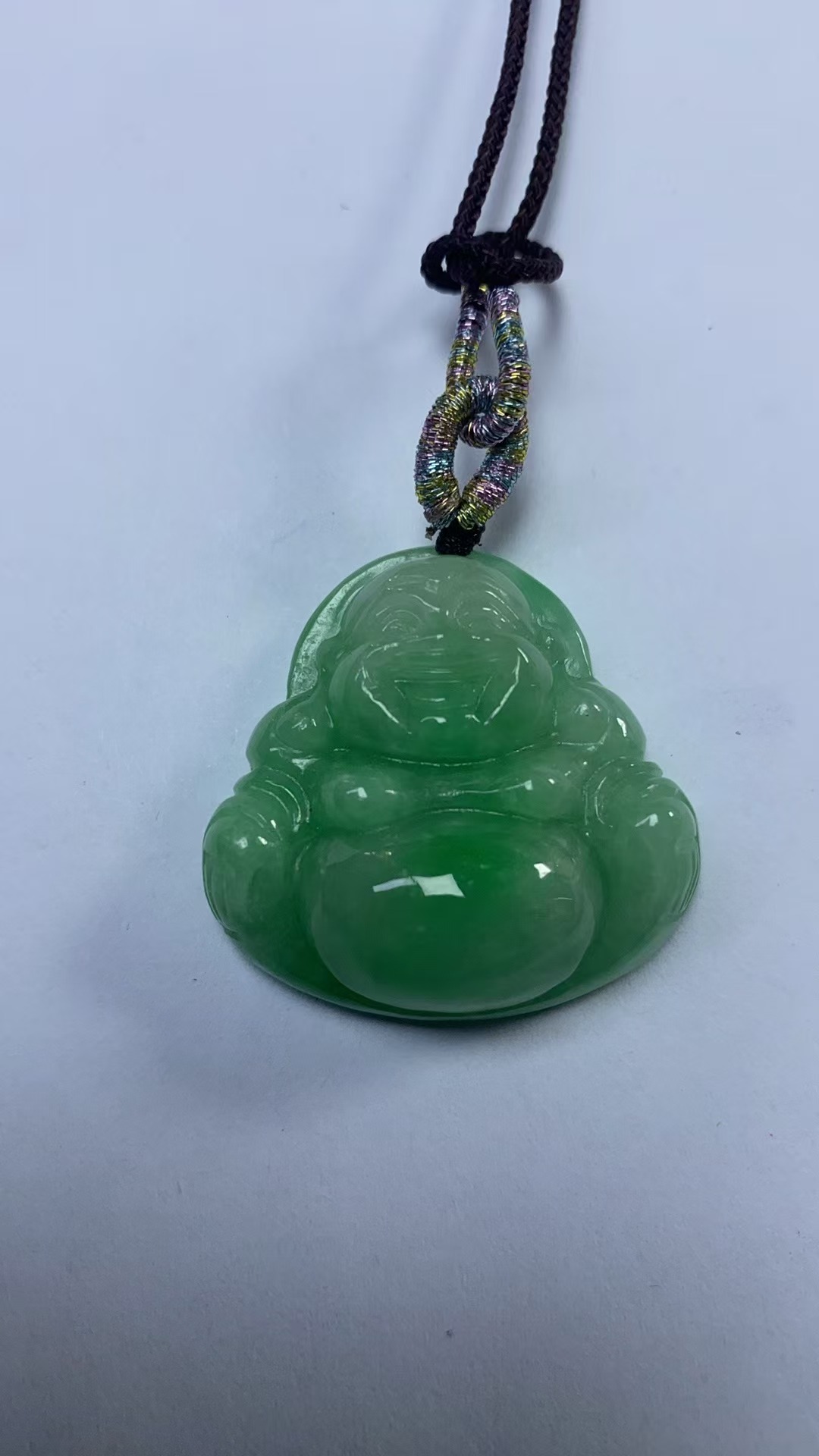 YY72【邂逅翡翠高冰吊坠，冰透绿意，开启浪漫时光】