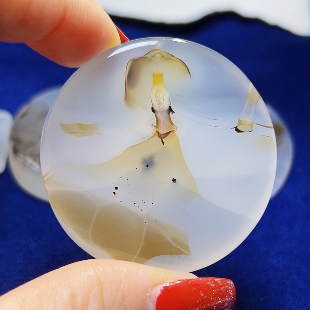 玛瑙/玉髓珠宝半成品未镶嵌