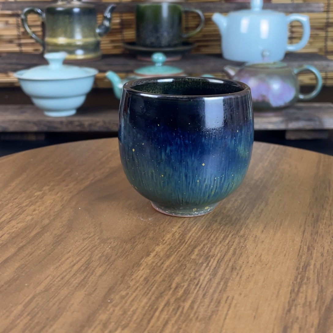 瓷片钧瓷手工一级杯