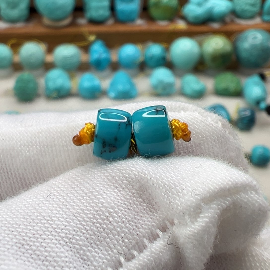 绿松石未镶嵌配饰