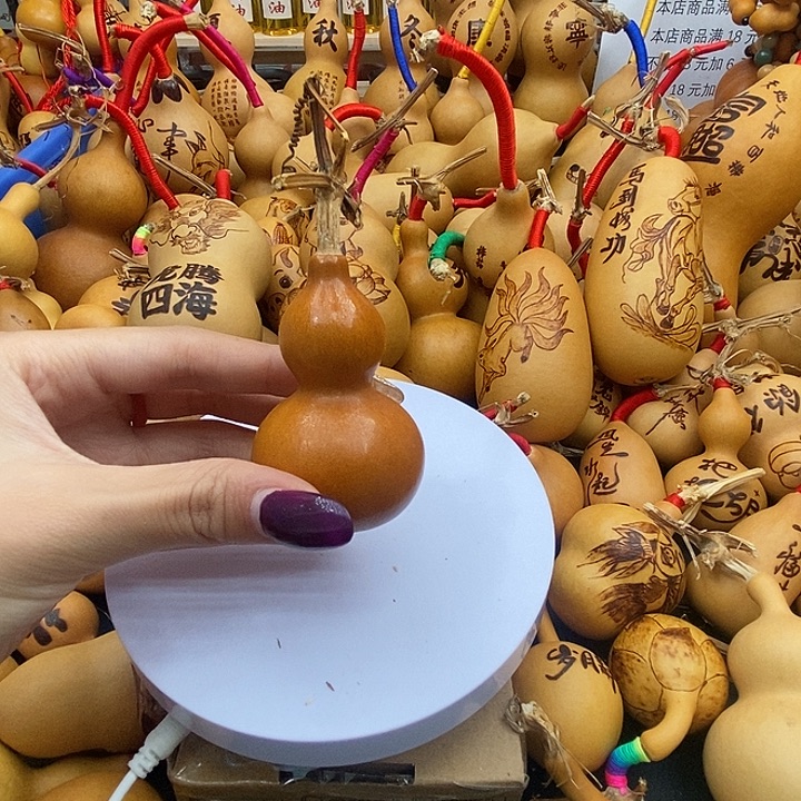 十***转香榧木葫芦工艺品