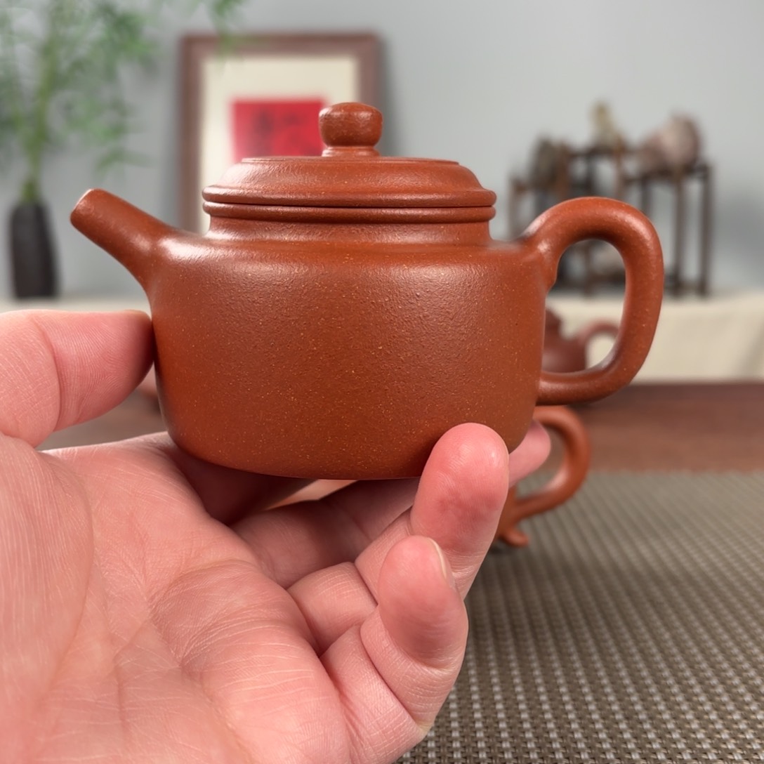 紫砂茶壶黄龙山原矿紫砂壶180