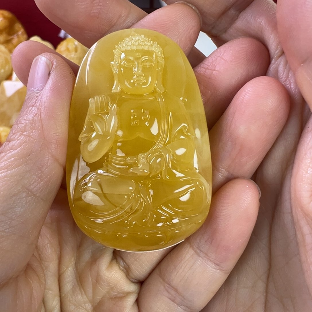 未镶嵌吊坠(不含链)蜜蜡