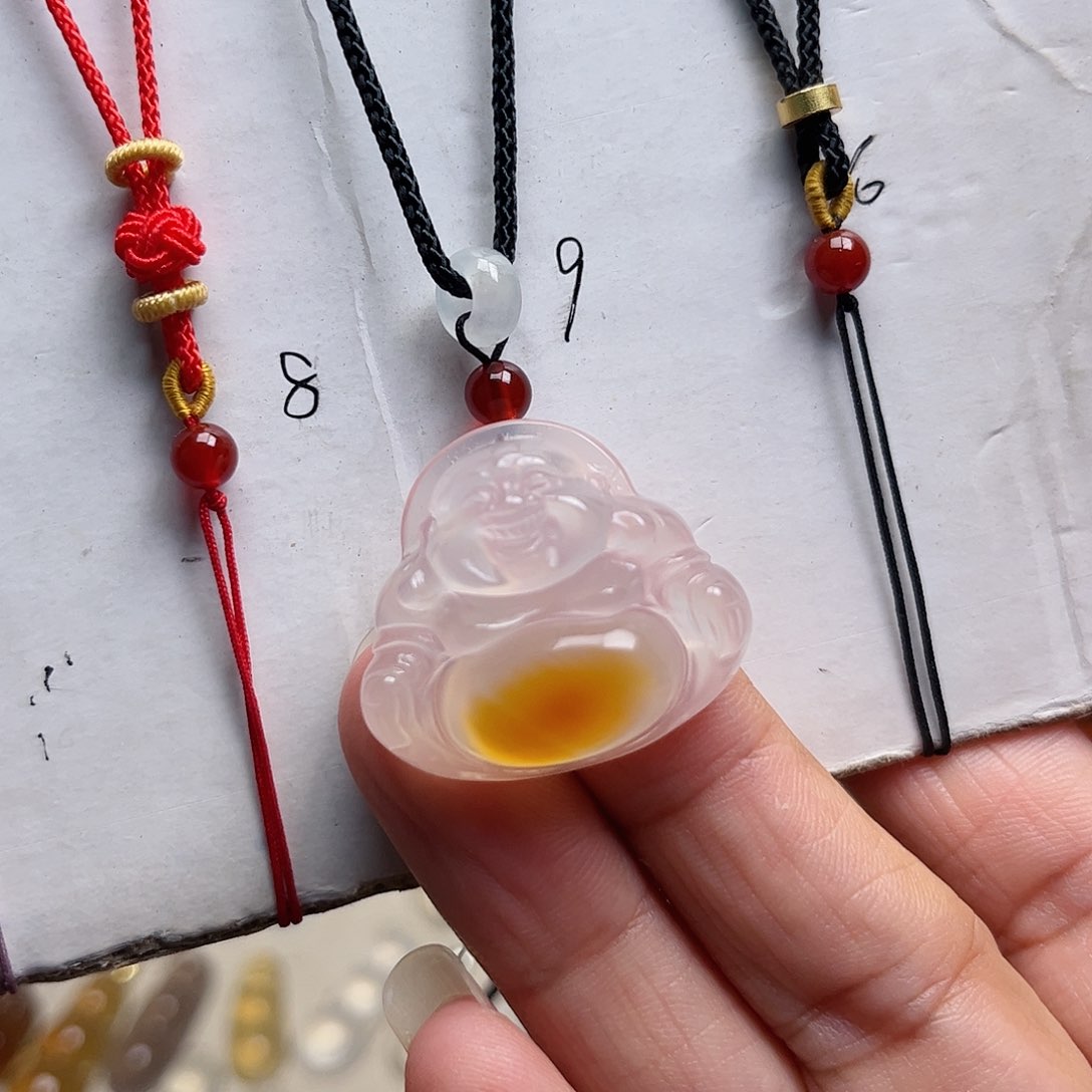 玛瑙/玉髓颈饰未镶嵌糖**?