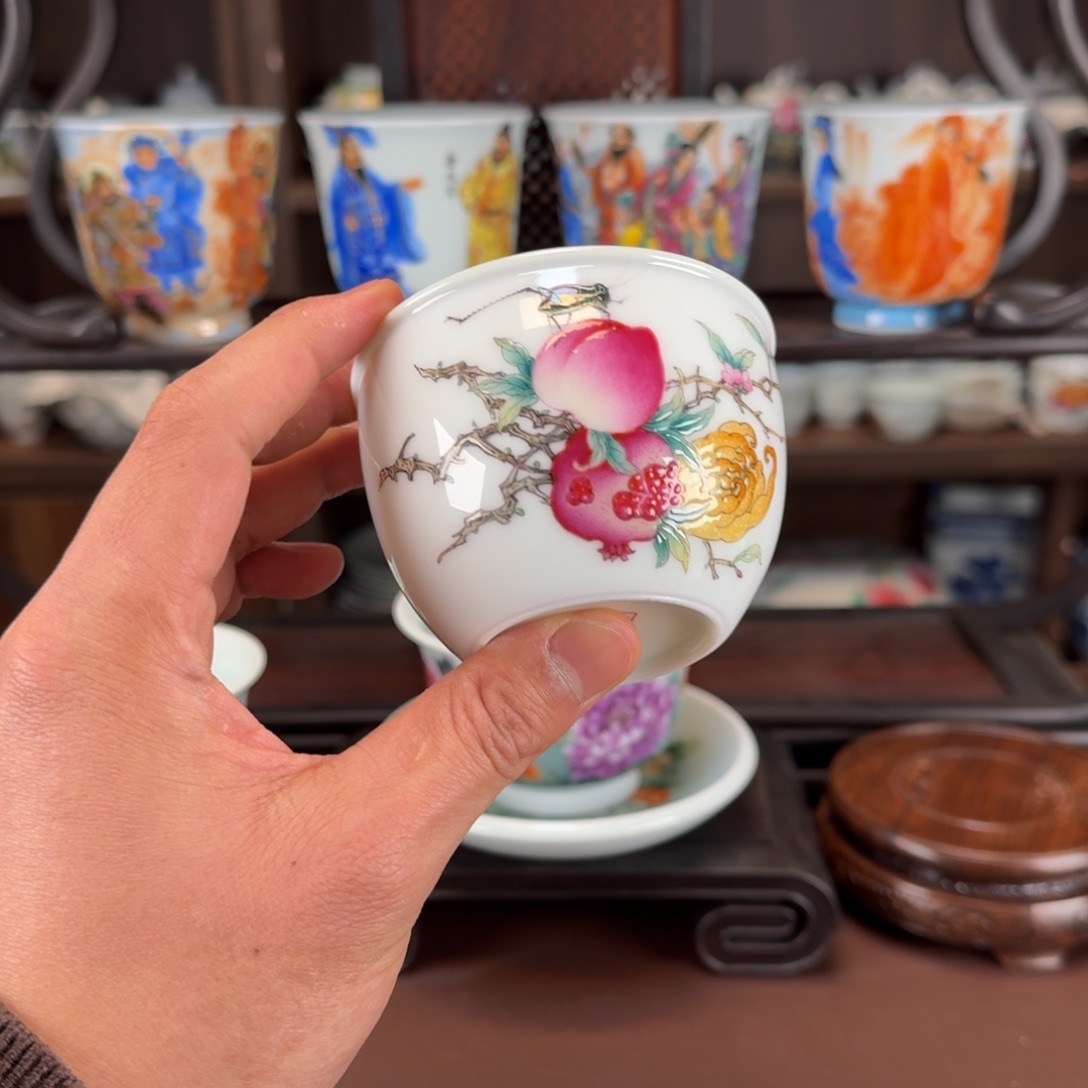 杯景德镇陶瓷艺术家作品欣赏