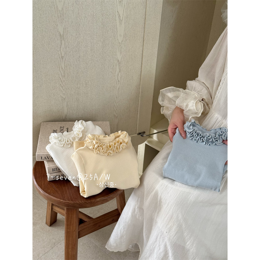 7Seven·25秋~花边领长袖T恤9189（汉服）