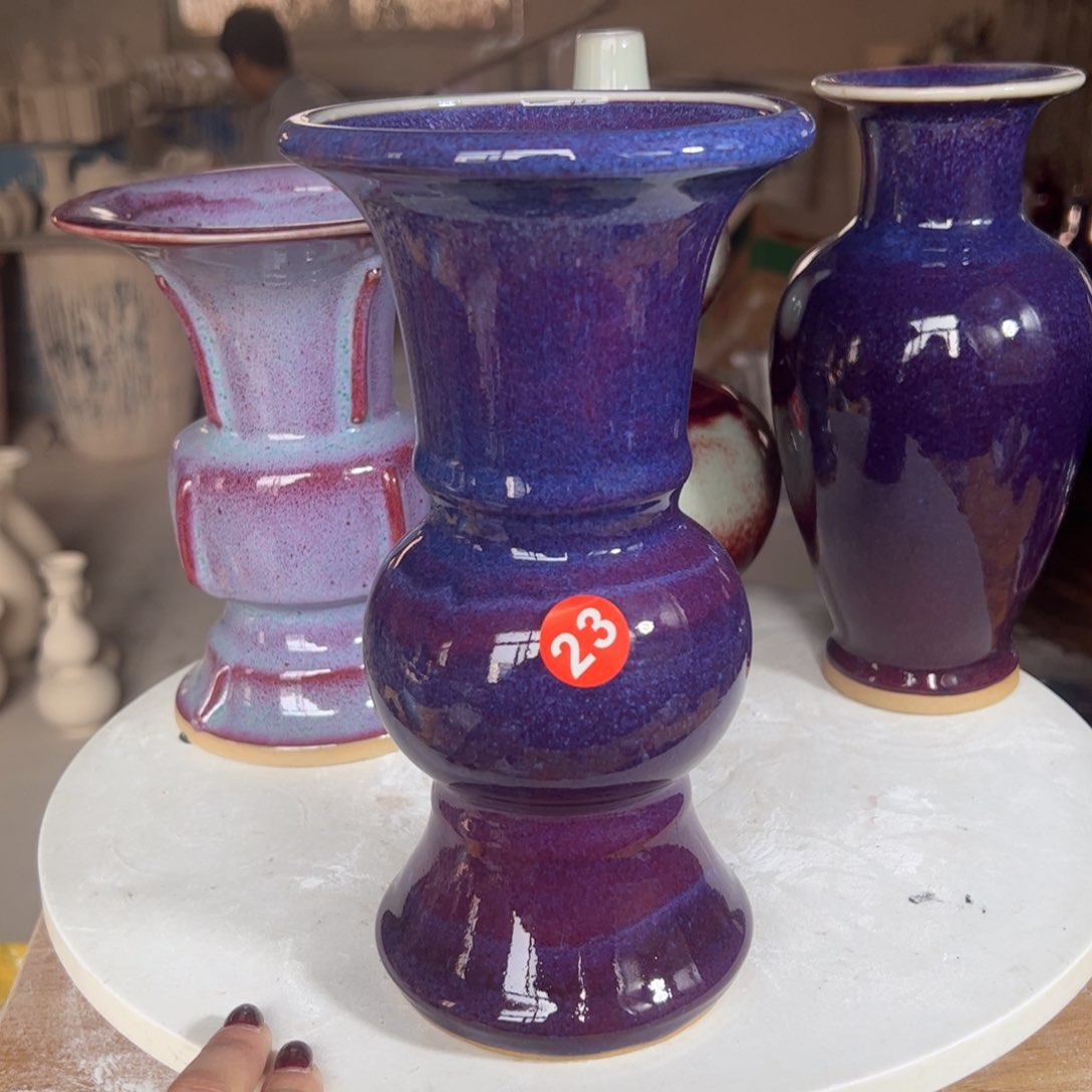 摆件郑家钧窑摆件