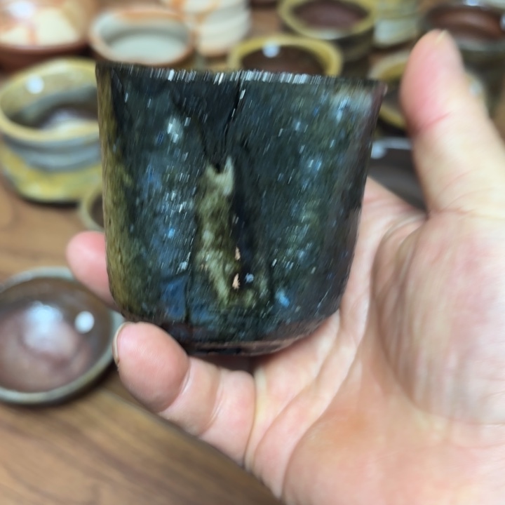 晟***备前烧作家伊势崎淳主人杯