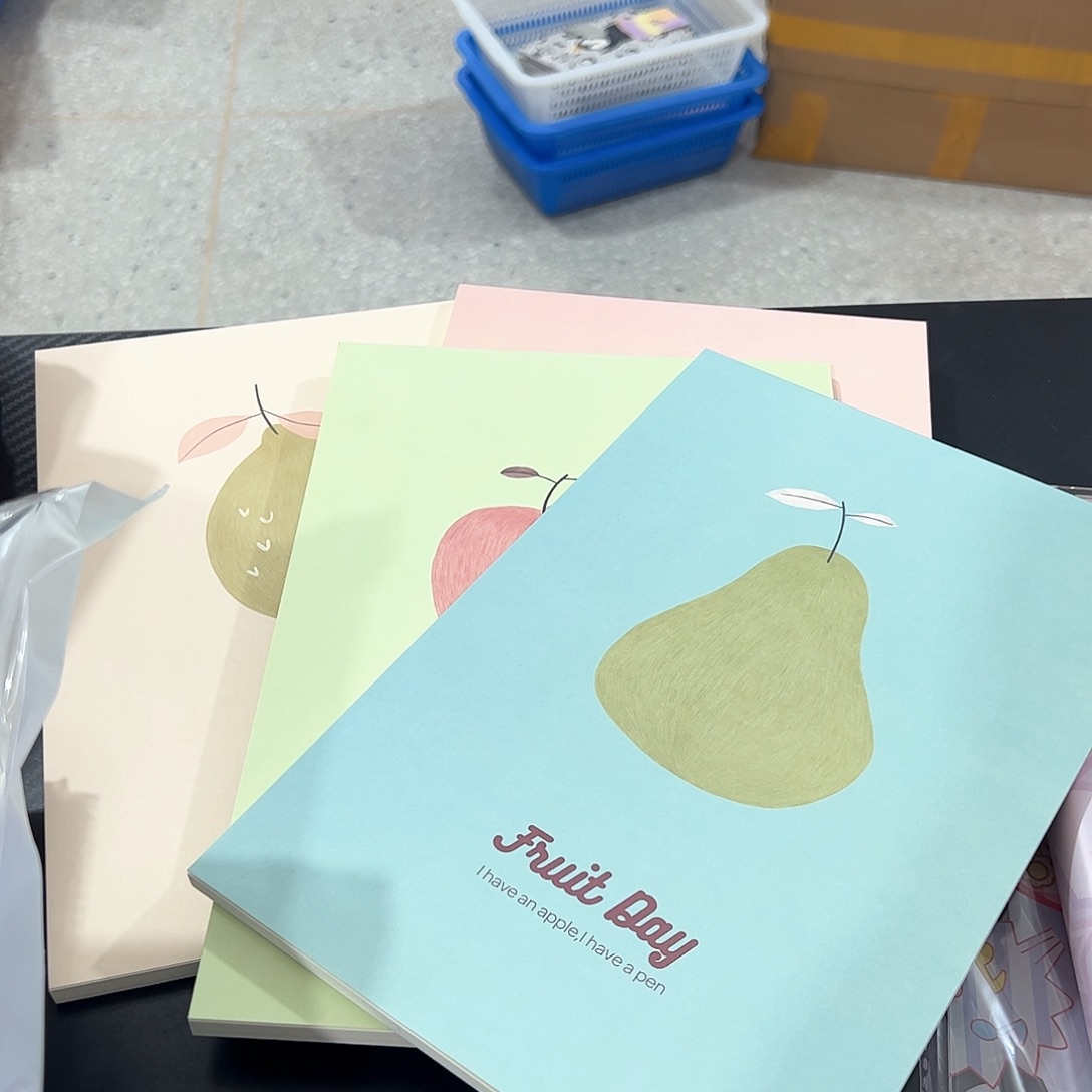 悦木发4本空白上翻B5