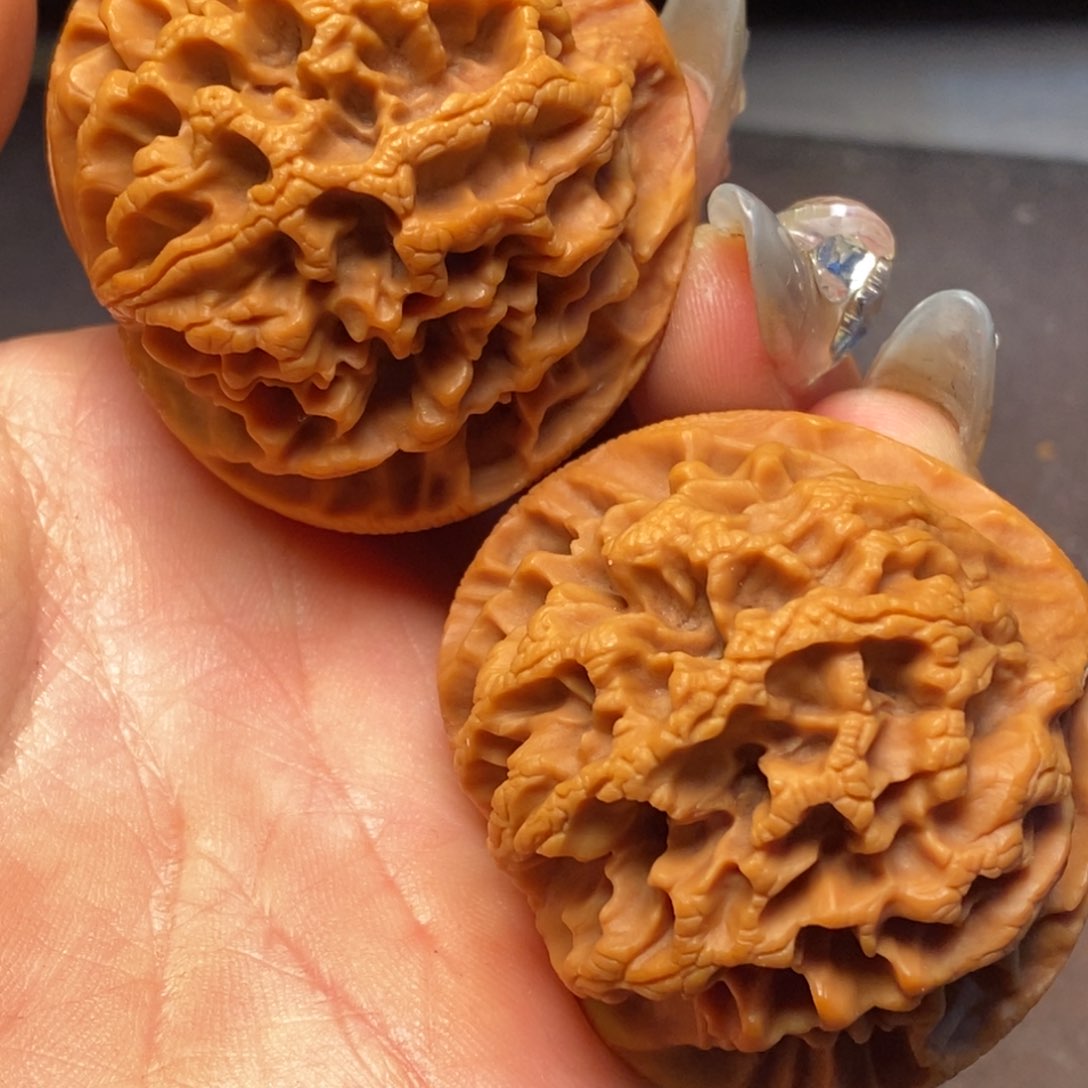 文玩核桃吊坠秦岭山脉核桃