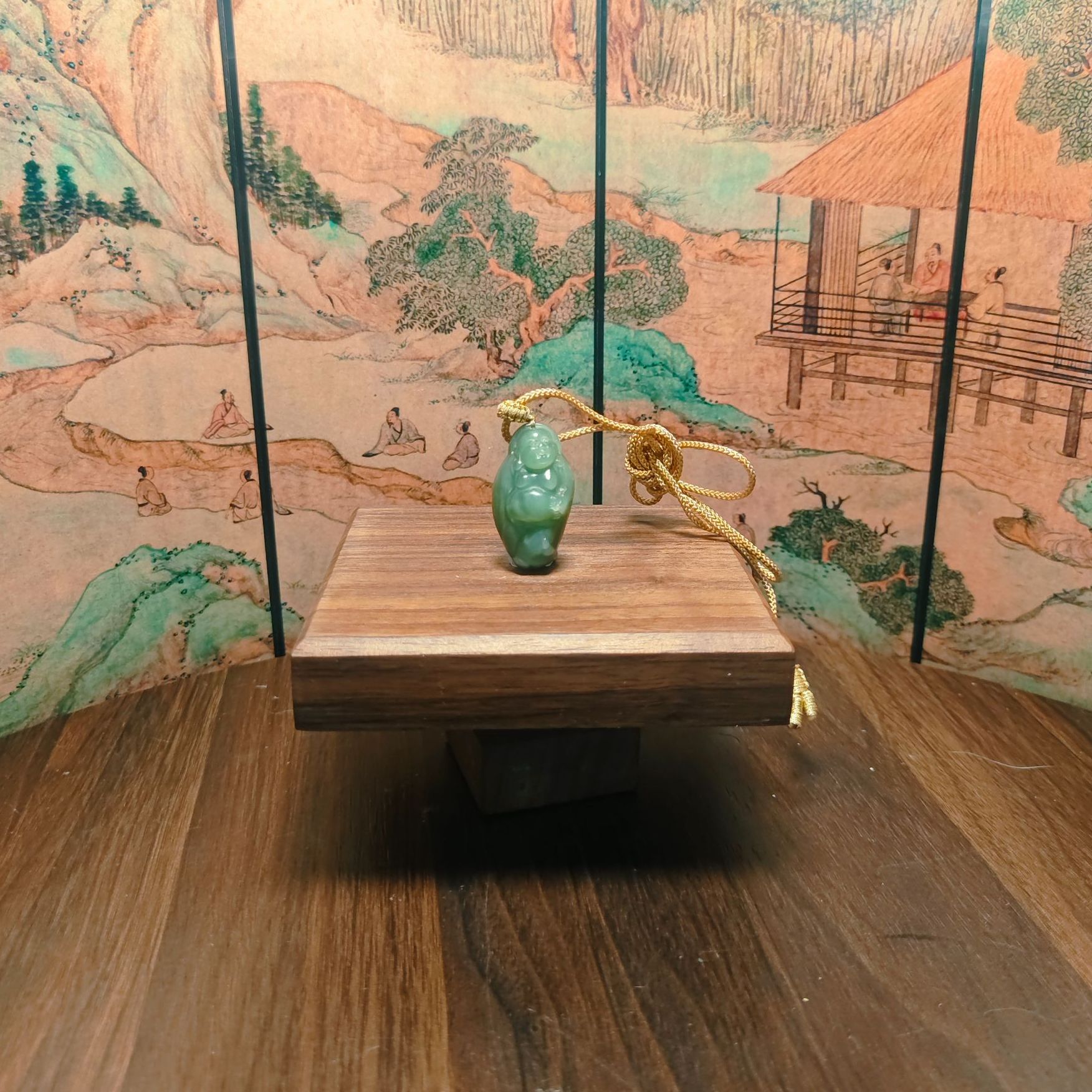 R和田玉佛公吊坠4952