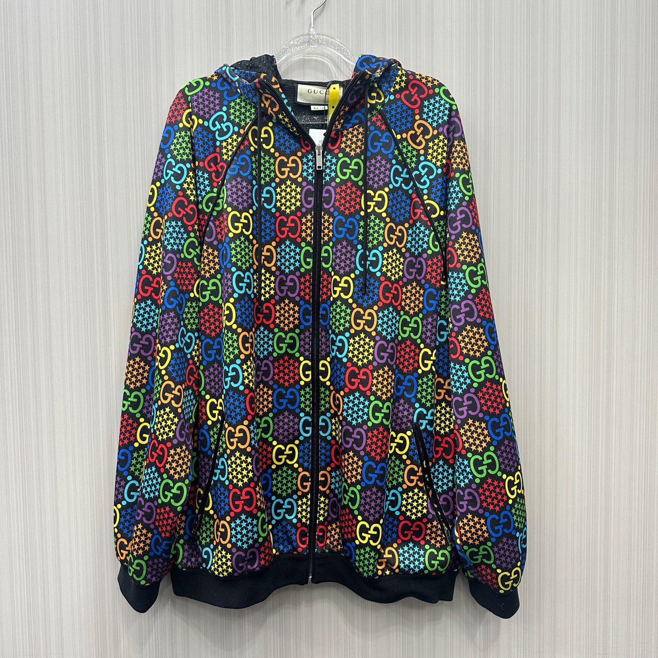 99新 GUCCI/古驰 满印跳跳糖外套尺码：S 编码10227