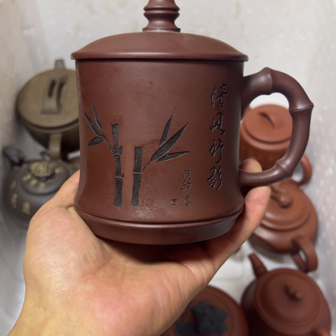 茶壶紫砂宜兴原矿紫砂壶450毫升容量