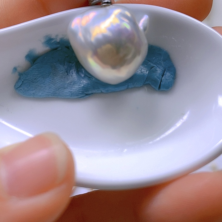 淡水珍珠颈饰合金