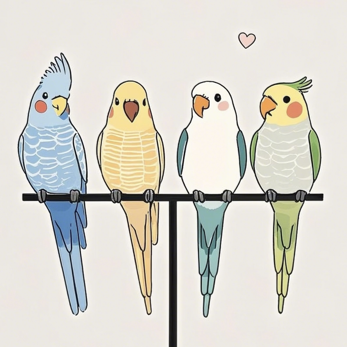 宠物手养活体鹦鹉雏鸟可学技能能互动的小鸟宝