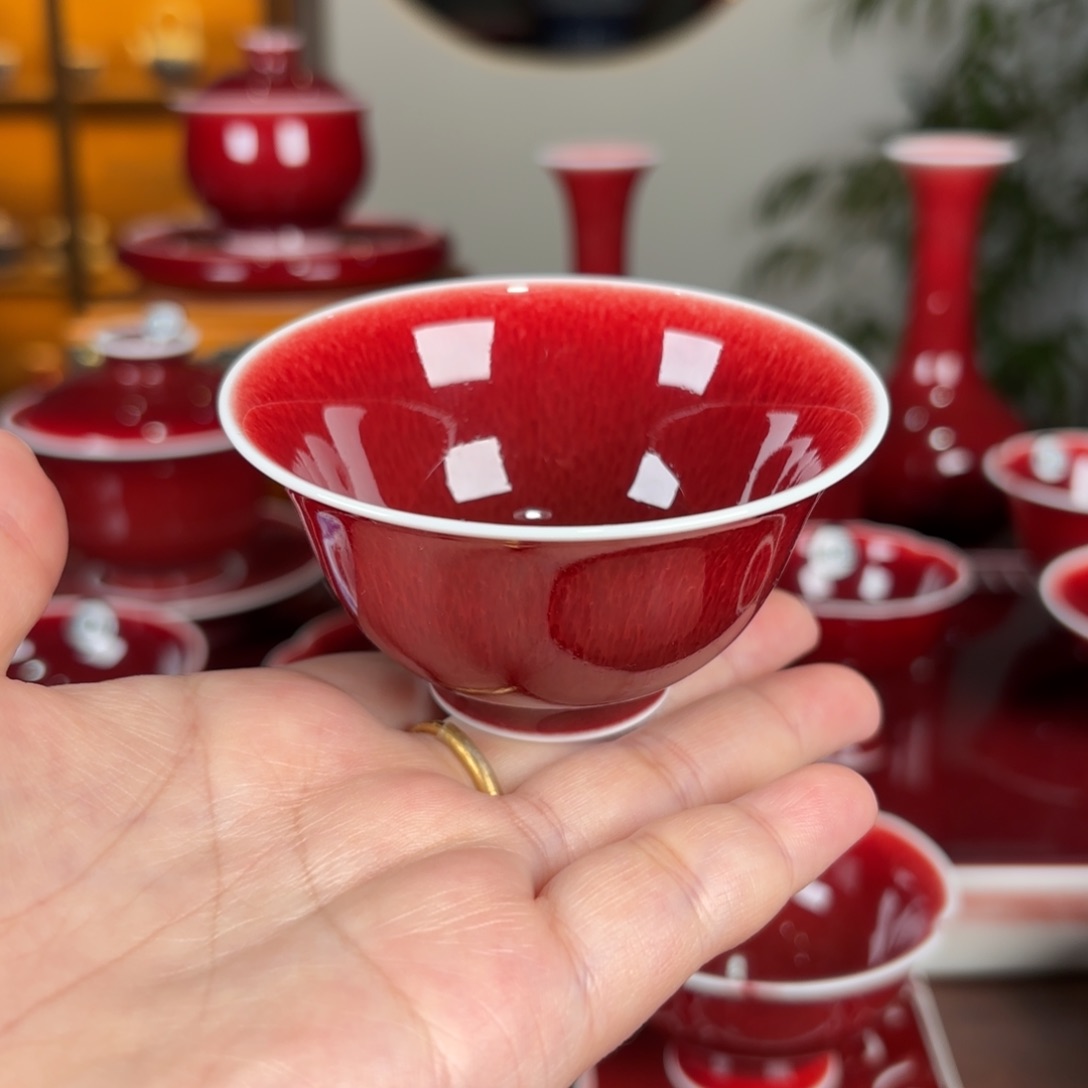 杯子景德镇高温原矿釉