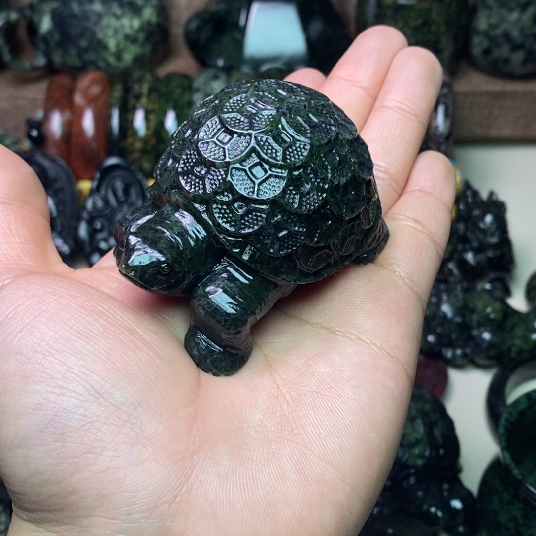 蛇纹石玉手链未镶嵌浓