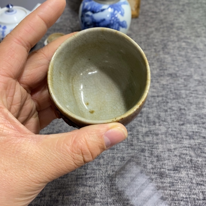 紫砂茶杯非常漂亮好看的花瓶