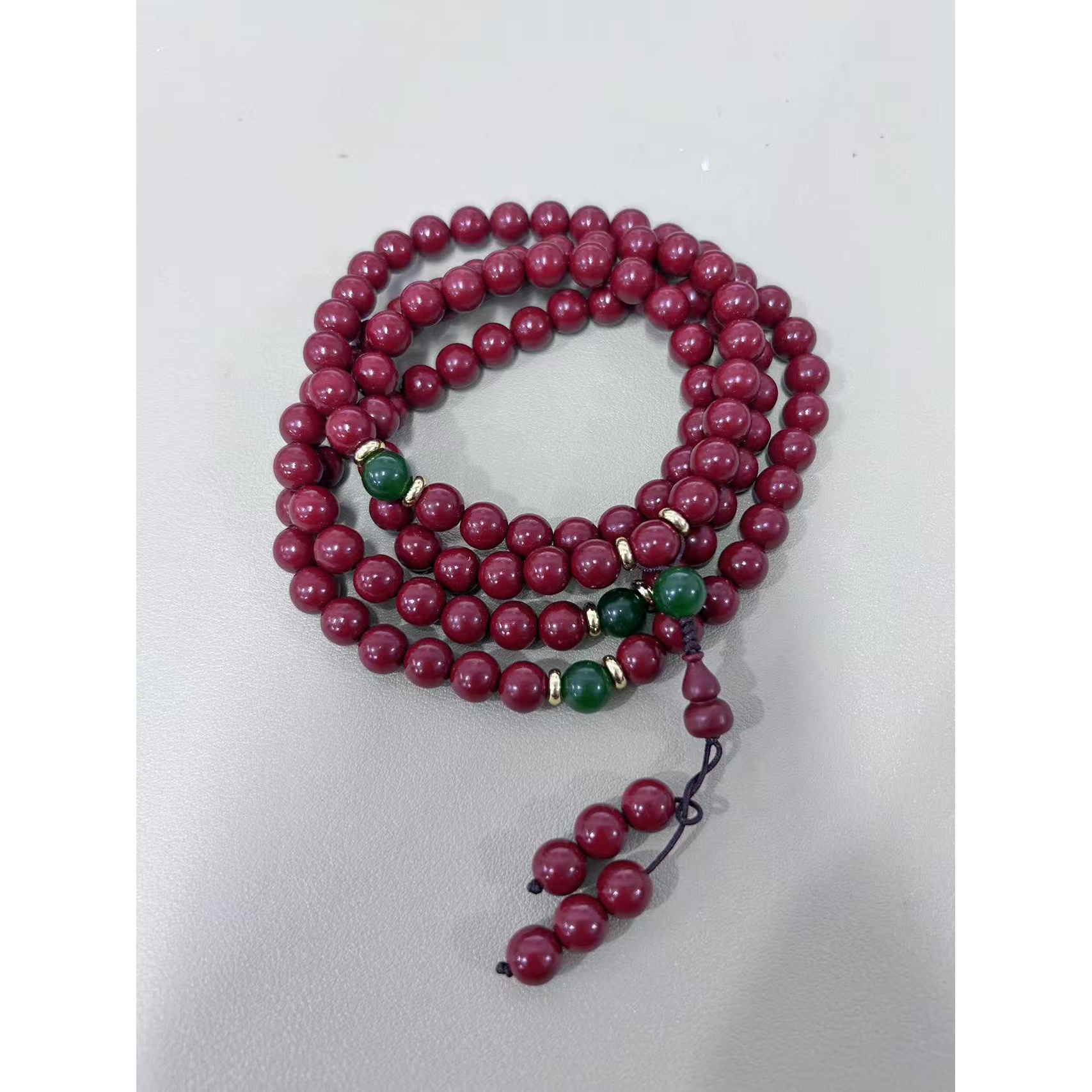 含辰砂工艺品AD311-精品手串（无礼盒）