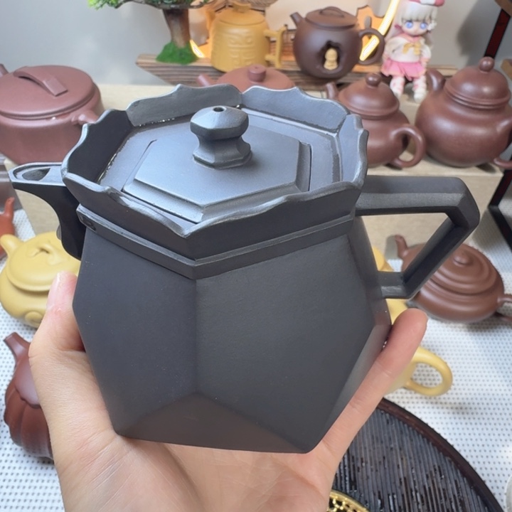 原矿青灰段325cc紫砂