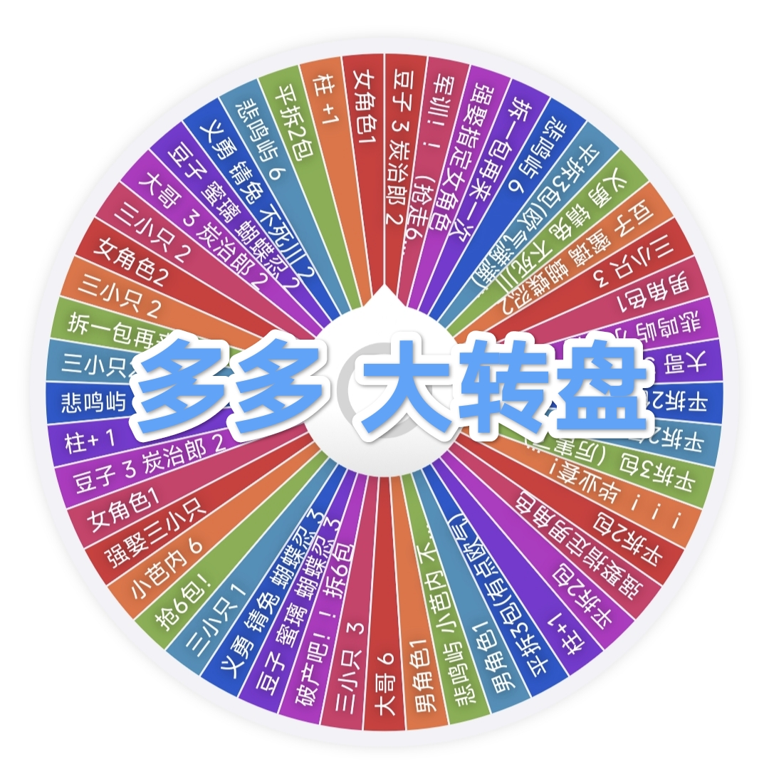 【强娶大转盘】印派海贼王亚克力双闪色纸未成年人禁止下单默认代拆