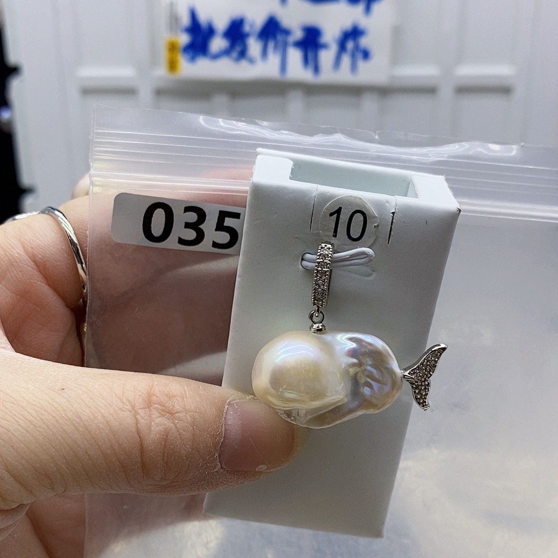 颈饰合金淡水珍珠