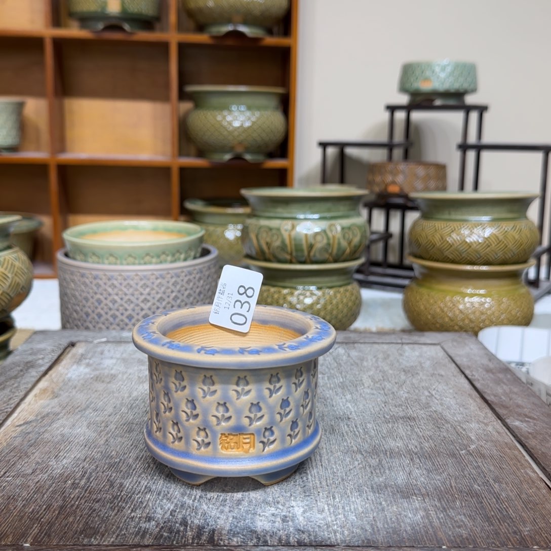 手工花盆 038 内口口径 6.5 cm 