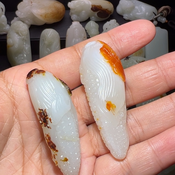 感***悟和田玉未镶嵌颈饰