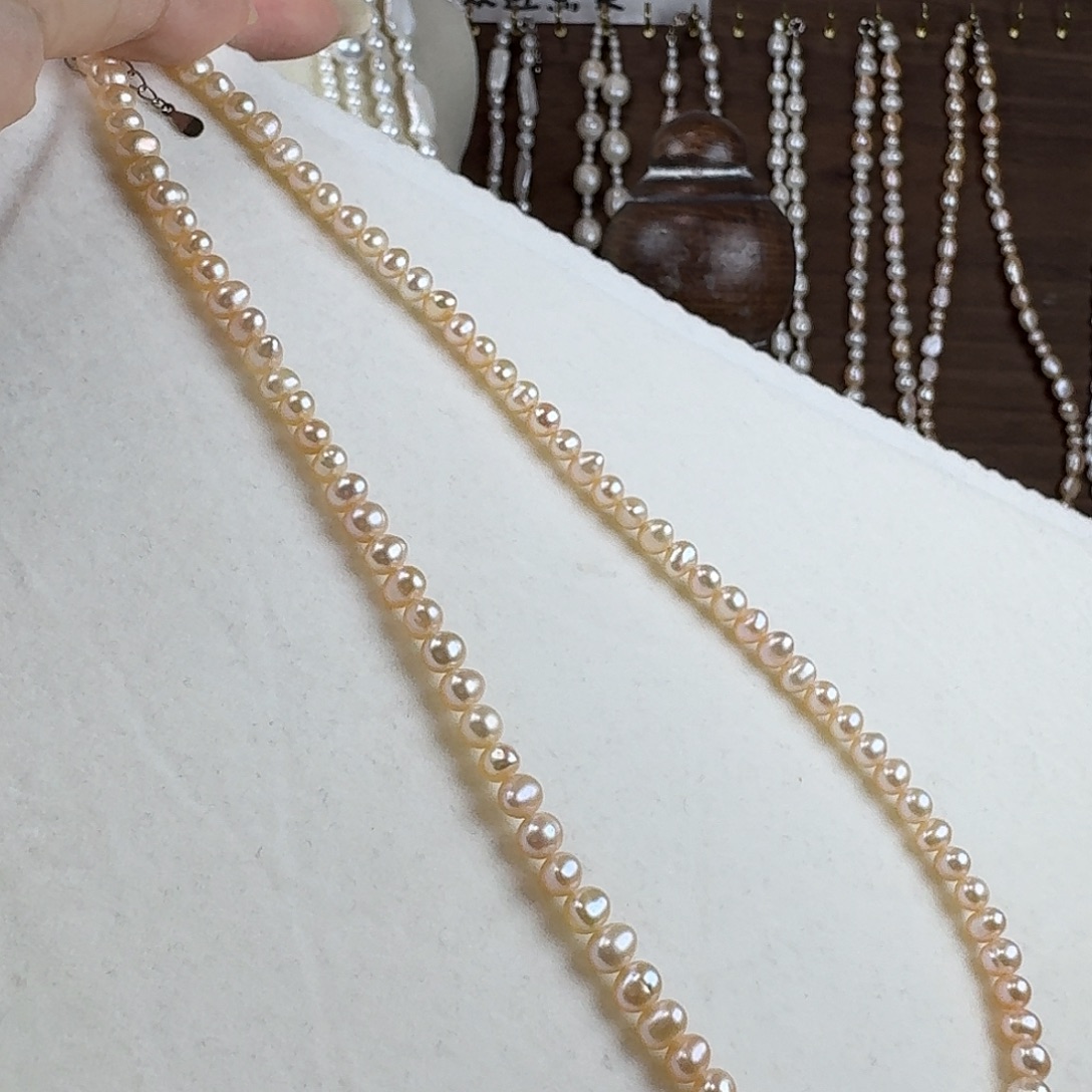 未镶嵌项链淡水珍珠