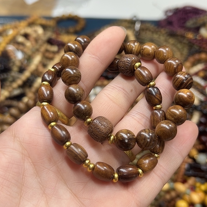 维腊木（绿檀）手串/手链