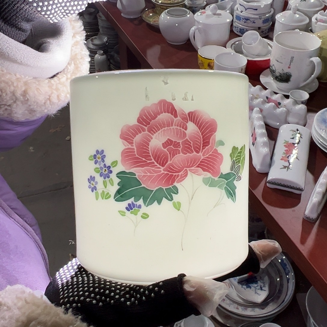 醴陵瓷直播供货基地11厘米釉下